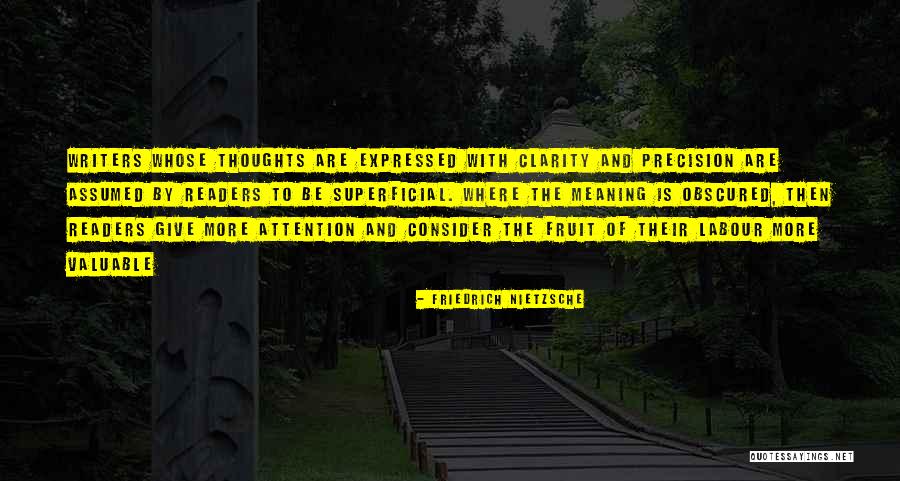 Superficial Quotes By Friedrich Nietzsche