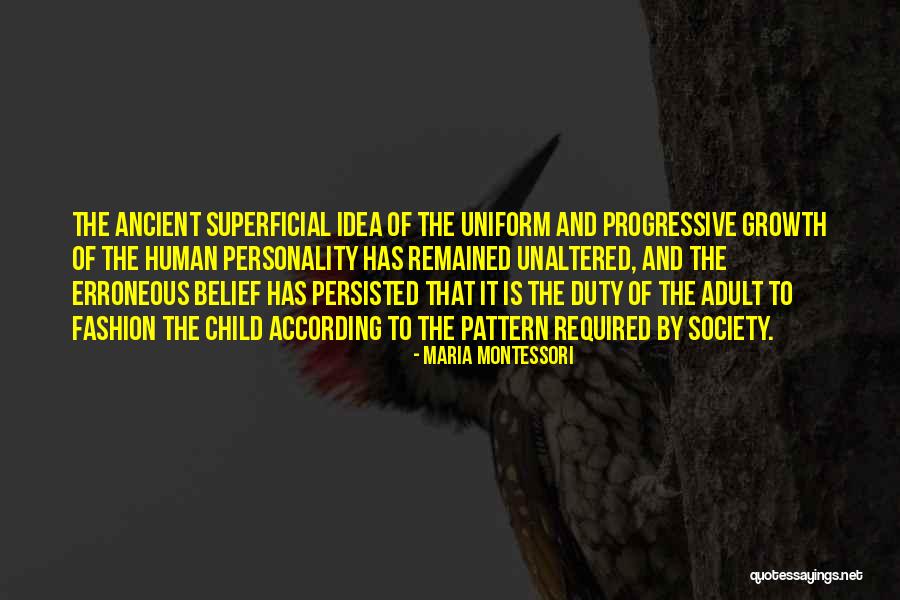 Superficial Quotes By Maria Montessori Superficial Quotes By Maria Montessori