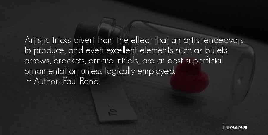 Superficial Quotes By Paul Rand