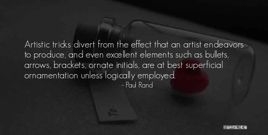 Superficial Quotes By Paul Rand