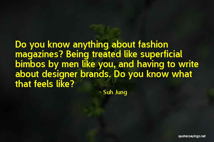 Superficial Quotes By Suh Jung