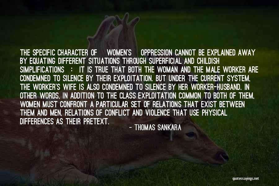 Superficial Quotes By Thomas Sankara Superficial Quotes By Thomas Sankara