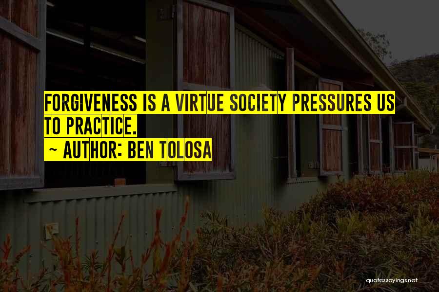 Superficially Charming Quotes By Ben Tolosa