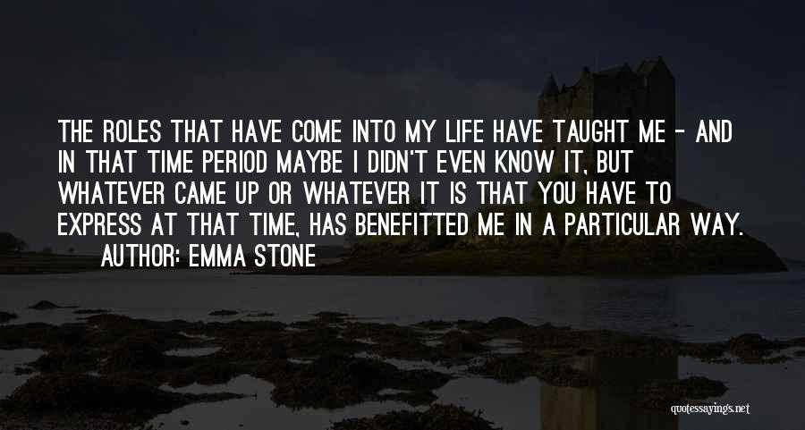 Superficially Charming Quotes By Emma Stone