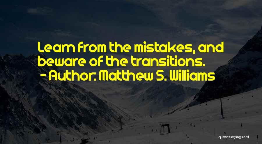 Superficially Charming Quotes By Matthew S. Williams