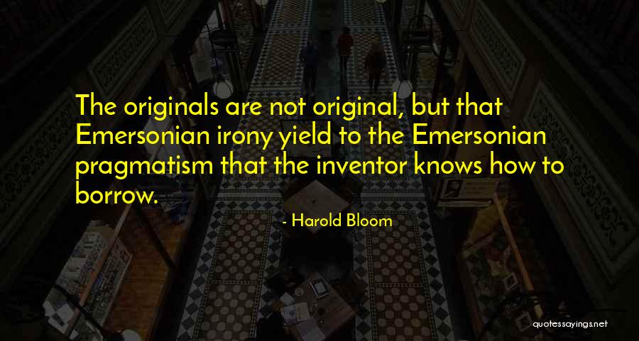 Superfit Treadmill Quotes By Harold Bloom Superfit Treadmill Quotes By Harold Bloom