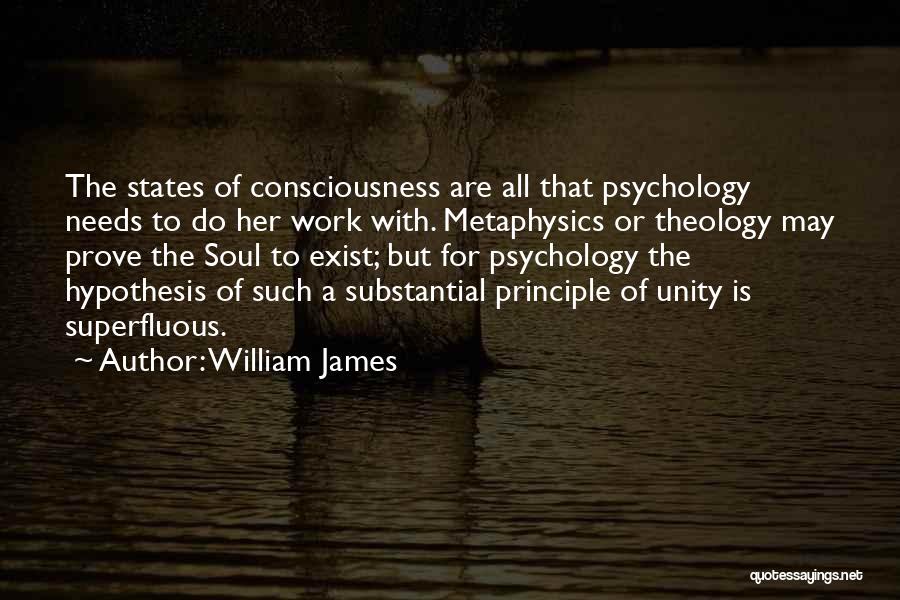 Superfluous Quotes By William James