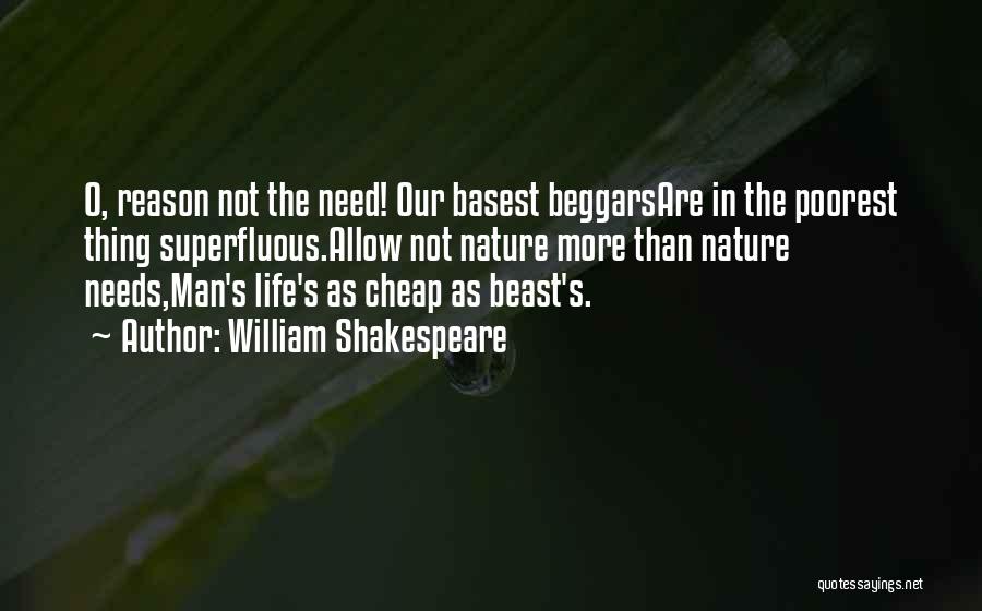 Superfluous Quotes By William Shakespeare