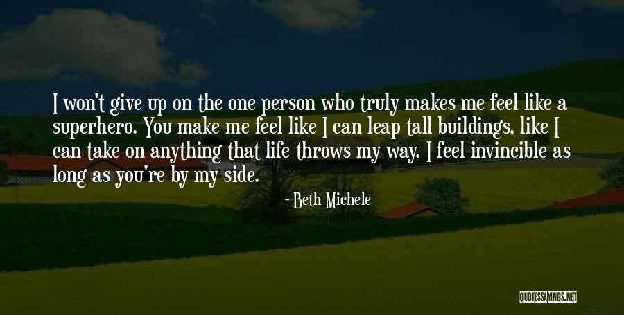 Superhero Life Quotes By Beth Michele