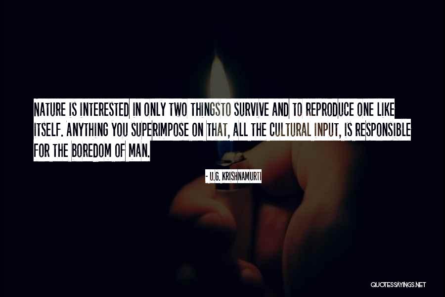 Superimpose X Quotes By U.G. Krishnamurti Superimpose X Quotes By U.G. Krishnamurti