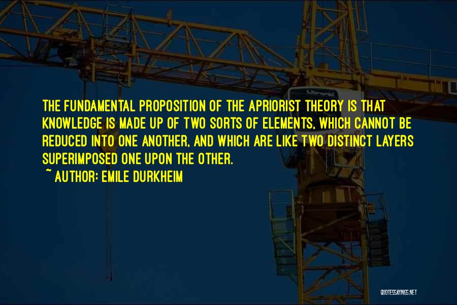 Superimposed Quotes By Emile Durkheim