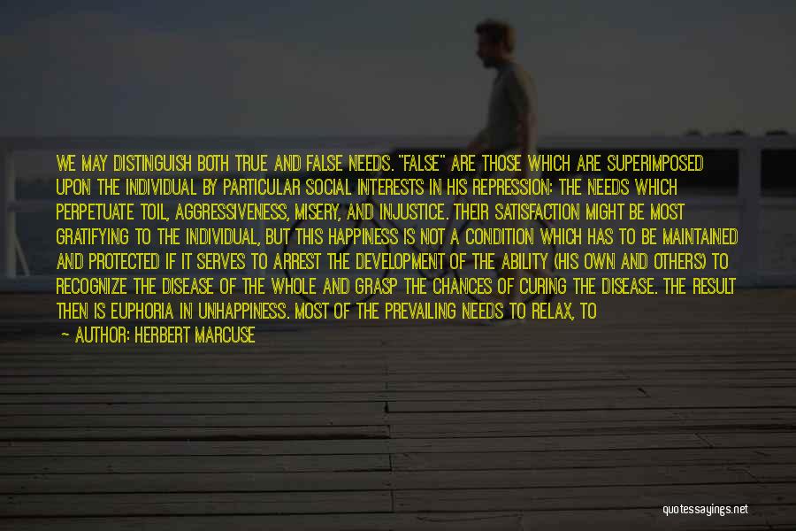 Superimposed Quotes By Herbert Marcuse