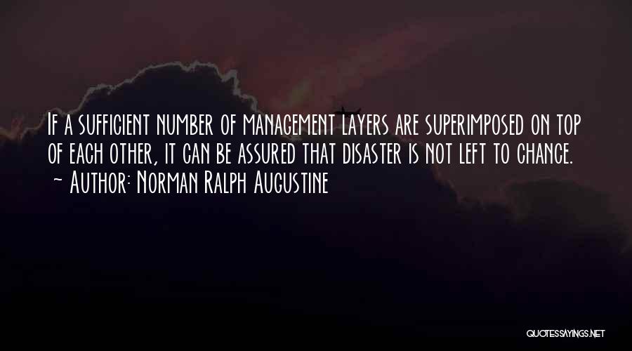 Superimposed Quotes By Norman Ralph Augustine