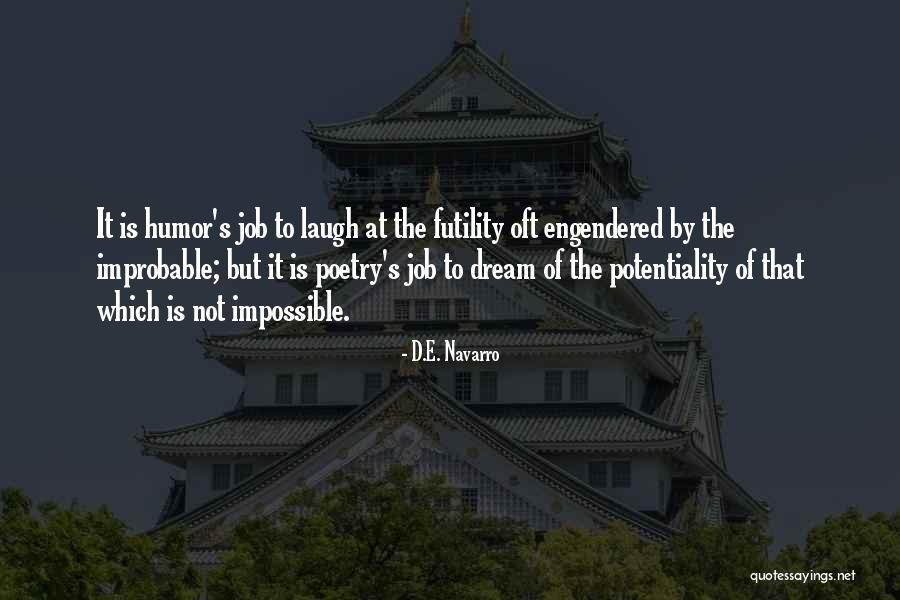 Superior Healthcare Quotes By D.E. Navarro Superior Healthcare Quotes By D.E. Navarro