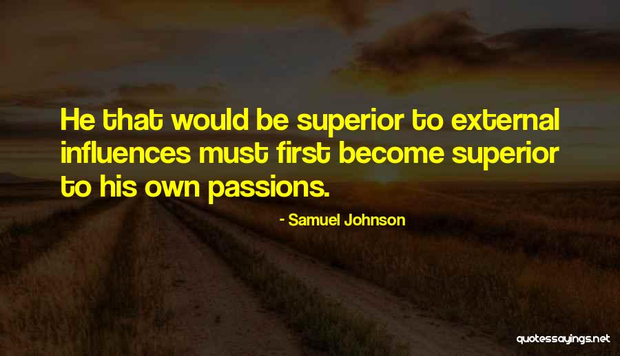 Superior Intelligence Quotes By Samuel Johnson Superior Intelligence Quotes By Samuel Johnson
