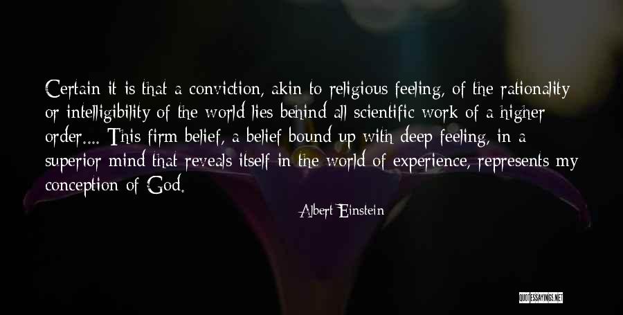 Superior Mind Quotes By Albert Einstein