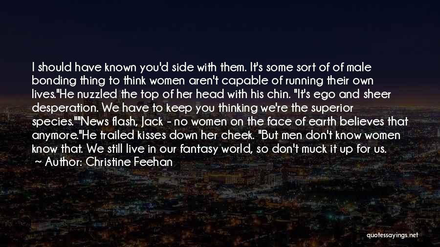 Superior Thinking Quotes By Christine Feehan Superior Thinking Quotes By Christine Feehan