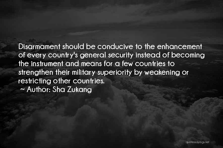 Superiority Quotes By Sha Zukang