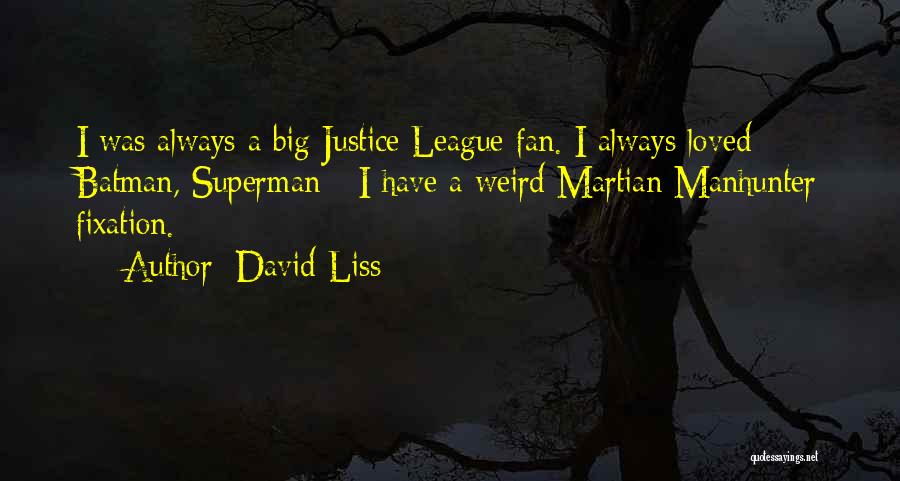 Superman Quotes By David Liss