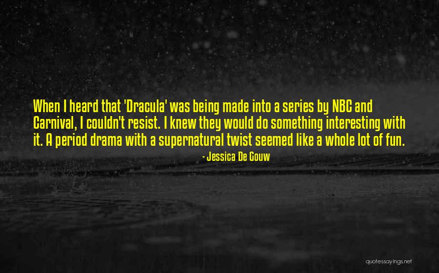 Supernatural Jessica Quotes By Jessica De Gouw Supernatural Jessica Quotes By Jessica De Gouw