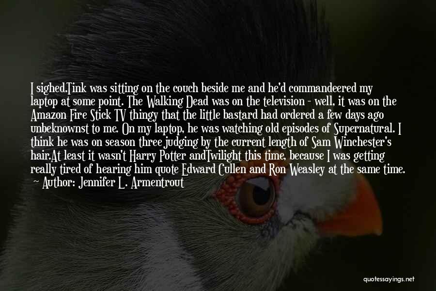 Supernatural Sam Quotes By Jennifer L. Armentrout
