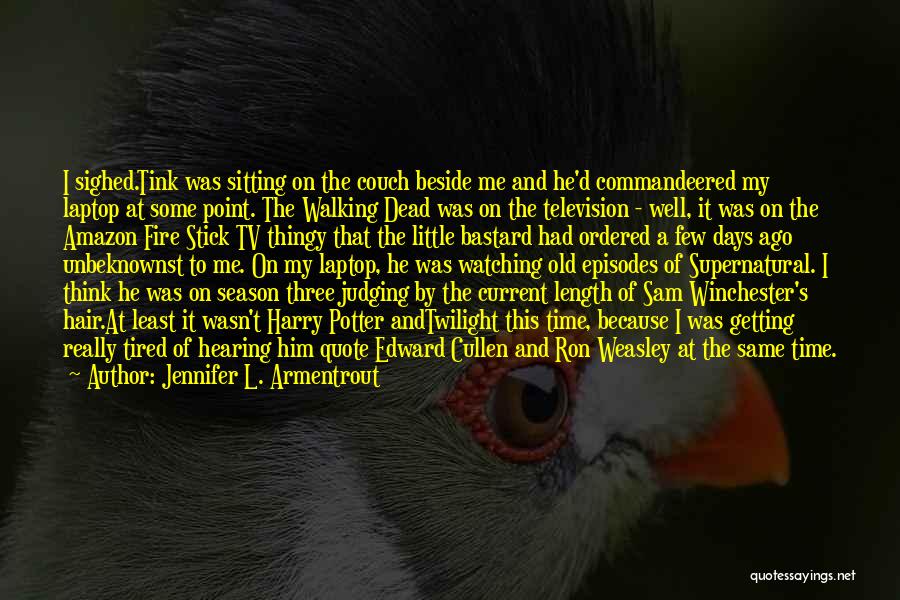 Supernatural Season 1 Quotes By Jennifer L. Armentrout