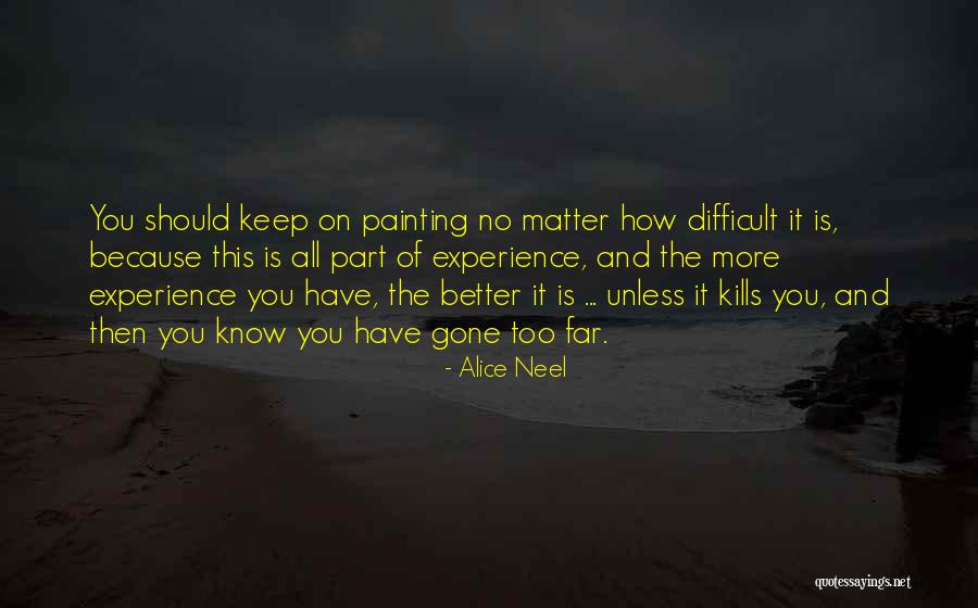 Supernaturalist Channel Quotes By Alice Neel Supernaturalist Channel Quotes By Alice Neel