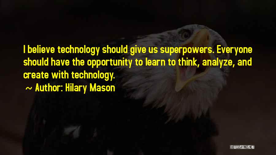 Superpowers Quotes By Hilary Mason