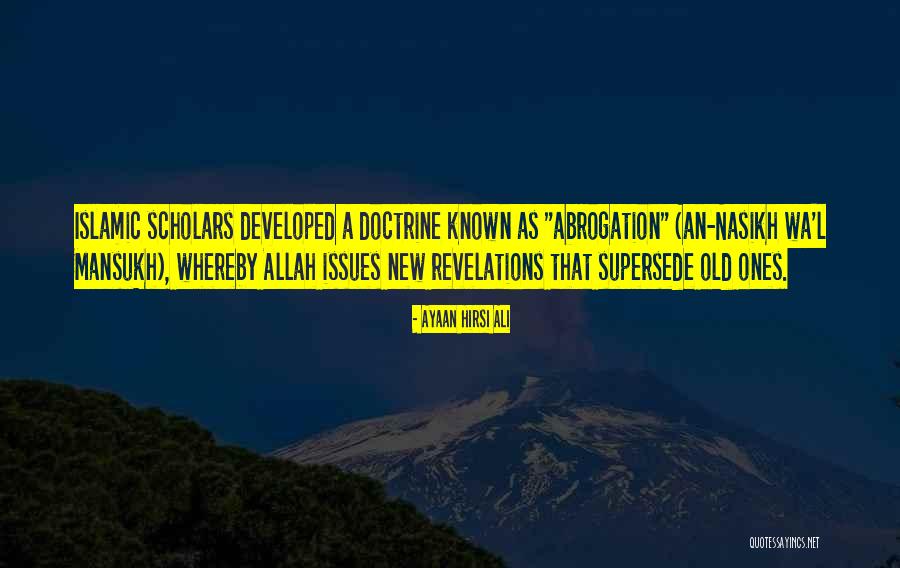 Supersede Quotes By Ayaan Hirsi Ali