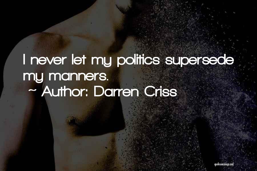 Supersede Quotes By Darren Criss