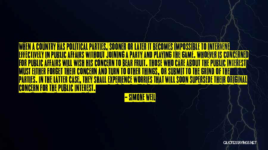 Supersede Quotes By Simone Weil