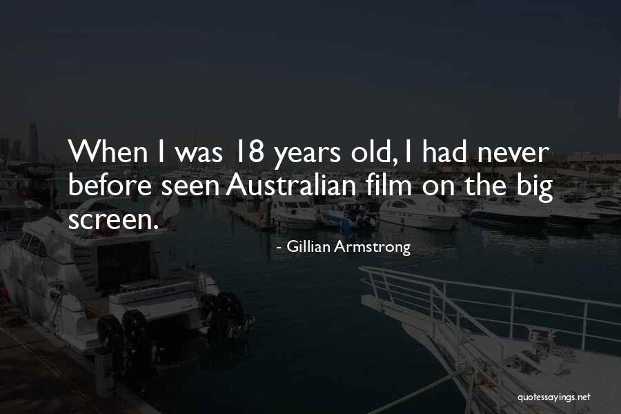 Supersites In America Quotes By Gillian Armstrong Supersites In America Quotes By Gillian Armstrong