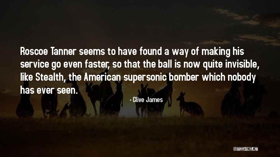 Supersonic Quotes By Clive James