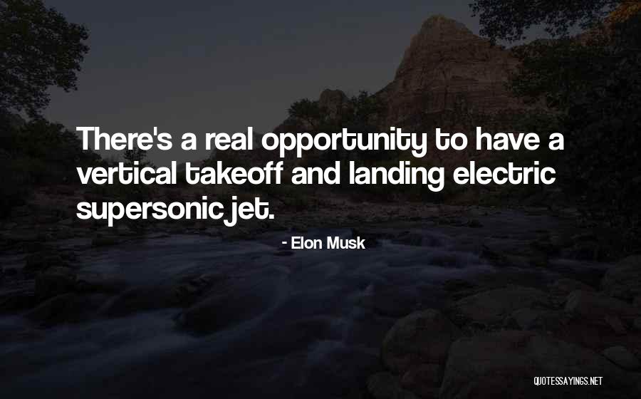 Supersonic Quotes By Elon Musk