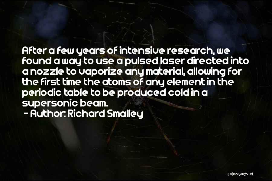 Supersonic Quotes By Richard Smalley
