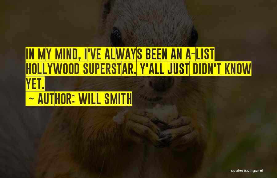 Superstar Quotes By Will Smith