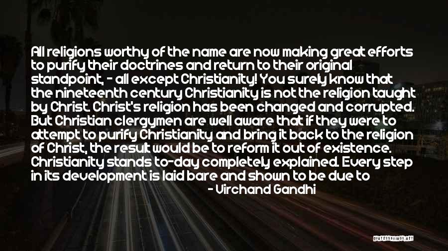 Superstition And Religion Quotes By Virchand Gandhi Superstition And Religion Quotes By Virchand Gandhi