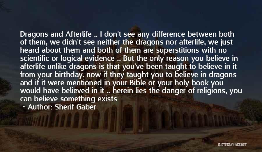 Superstitions And Science Quotes By Sherif Gaber