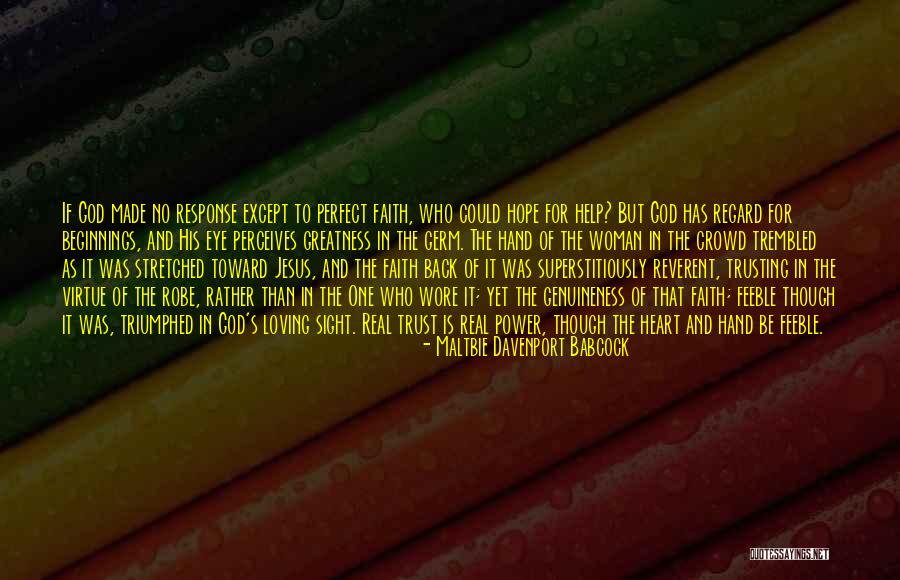 Superstitiously Quotes By Maltbie Davenport Babcock Superstitiously Quotes By Maltbie Davenport Babcock