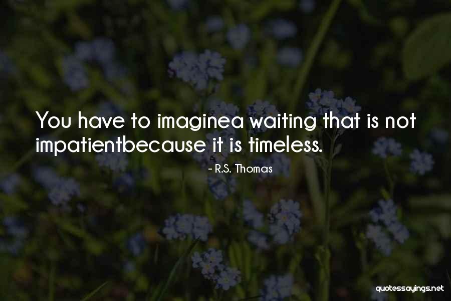 Suplementario Significado Quotes By R.S. Thomas Suplementario Significado Quotes By R.S. Thomas