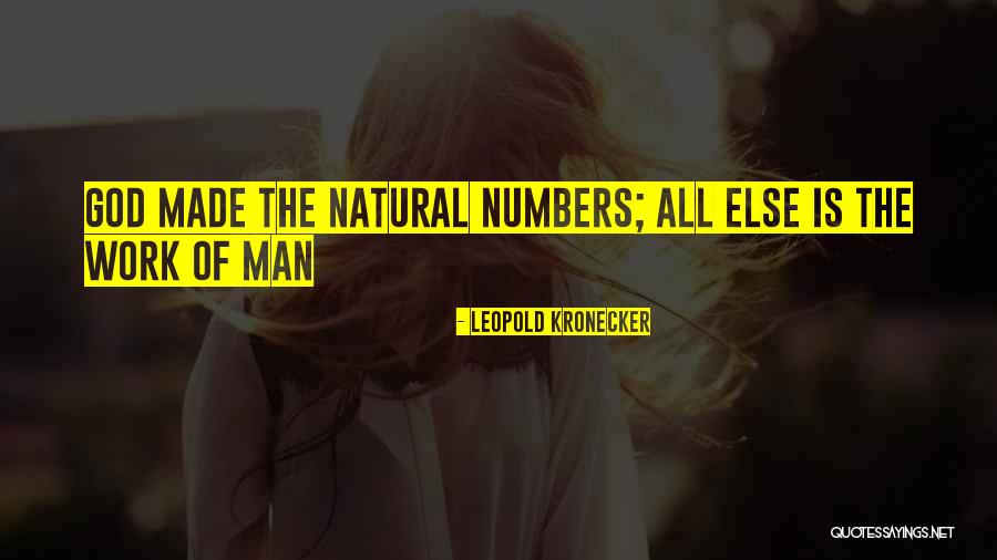 Suplementos Vitaminicos Quotes By Leopold Kronecker Suplementos Vitaminicos Quotes By Leopold Kronecker