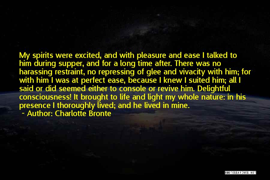 Supper Quotes By Charlotte Bronte