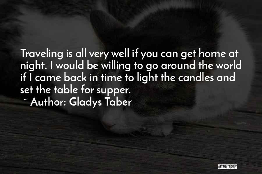 Supper Time Quotes By Gladys Taber