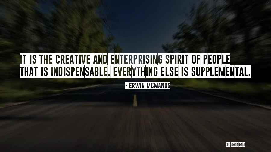 Supplemental Quotes By Erwin McManus Supplemental Quotes By Erwin McManus