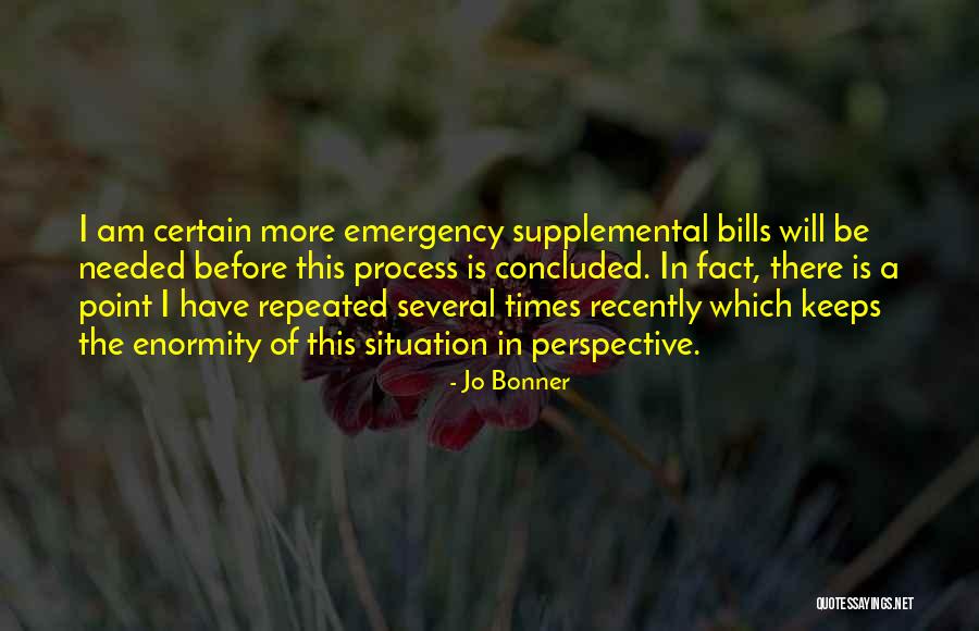 Supplemental Quotes By Jo Bonner Supplemental Quotes By Jo Bonner