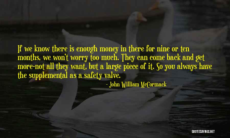 Supplemental Quotes By John William McCormack Supplemental Quotes By John William McCormack