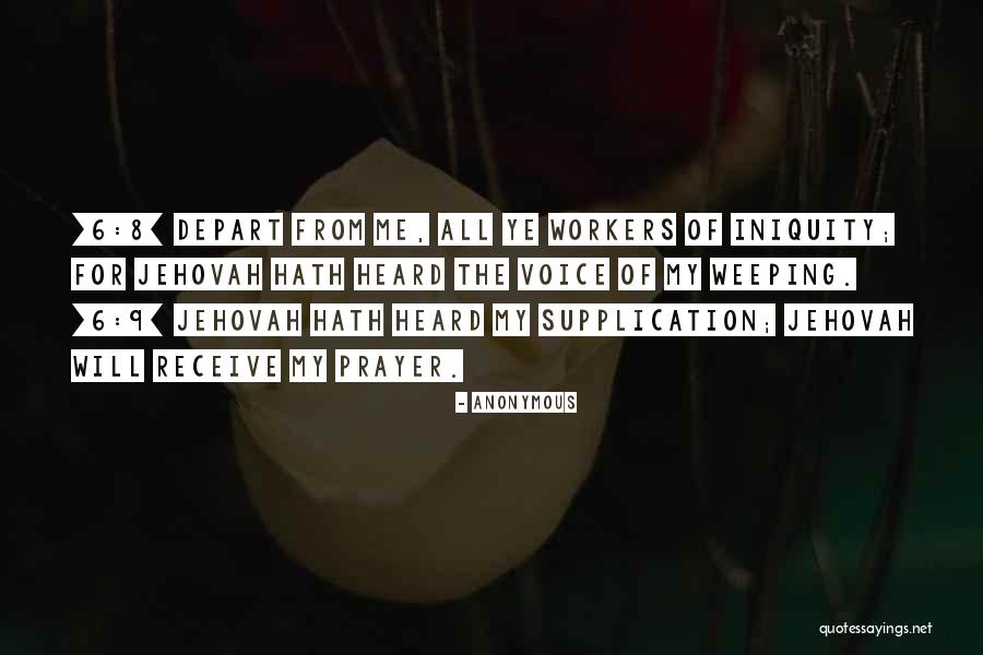 Supplication Prayer Quotes By Anonymous Supplication Prayer Quotes By Anonymous