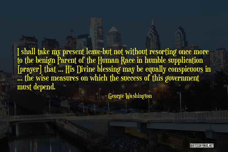 Supplication Prayer Quotes By George Washington