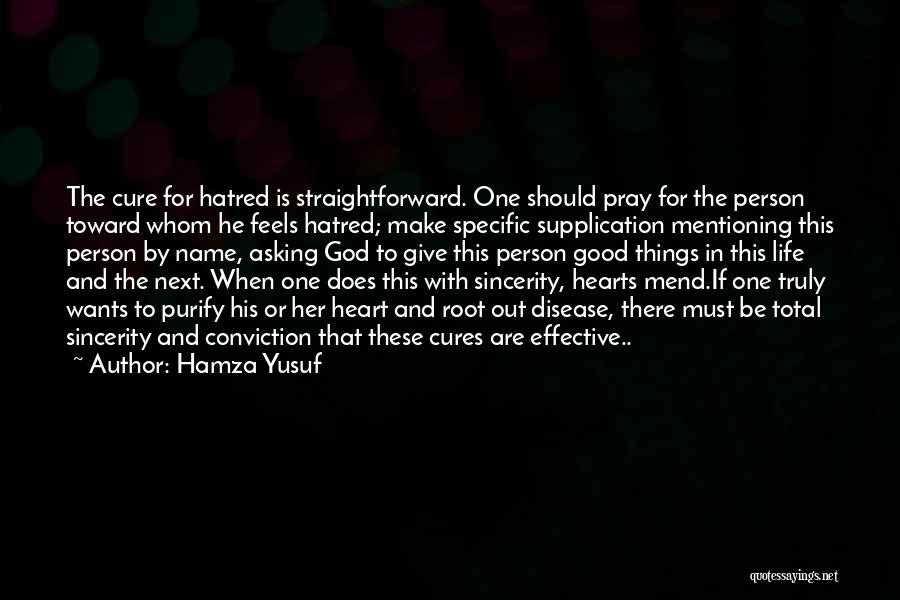 Supplication Quotes By Hamza Yusuf