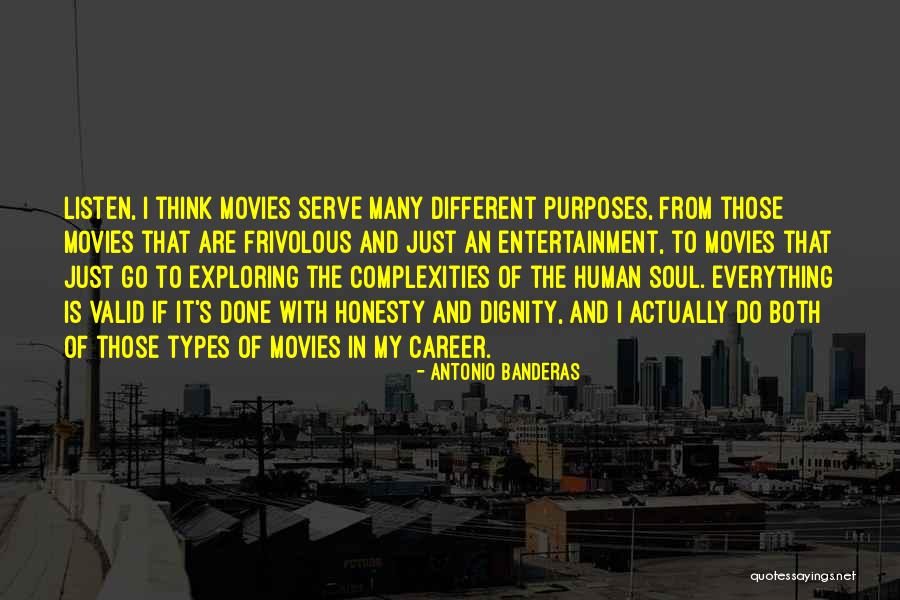Supplications Series Quotes By Antonio Banderas